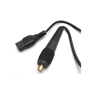 Black handpiece for Reig pyrography machine with triple connection and cable | Totenart