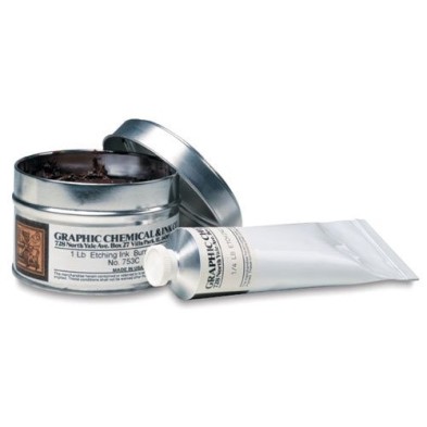 Water Paint Graphic Chemical, 115 gr., Lamp Black (Soft Varnish)