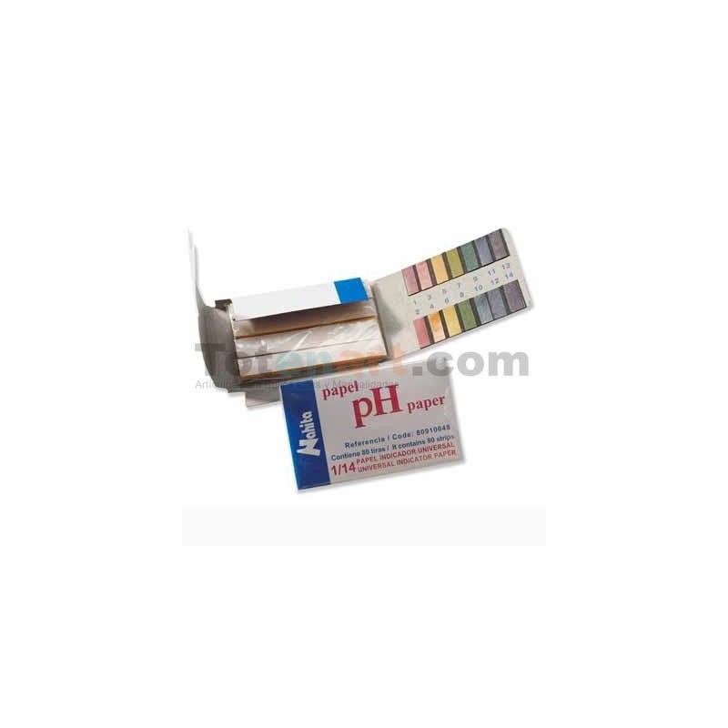 Fine art shop - PH meter 1-14, book 80 units | totenart.com