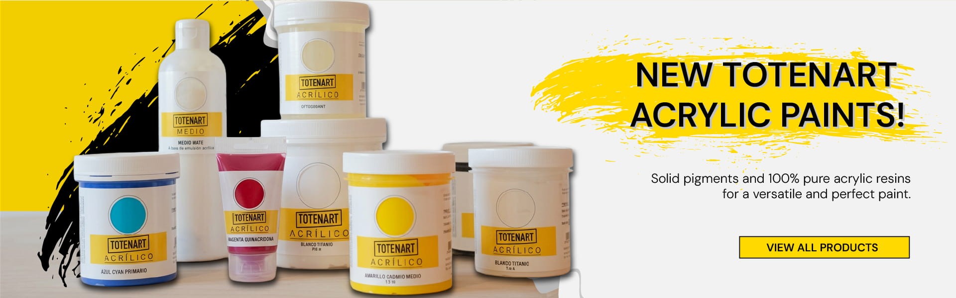 Totenart acrylic paints